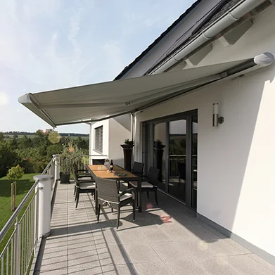 Markise als Sonnenschutz