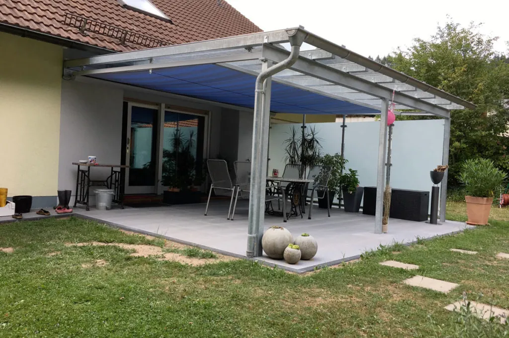 Markise als Sonnenschutz